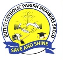 Butiiti Catholic Parish Members SACCO logo